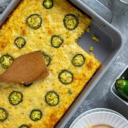 Corn Casserole With Jalapeno