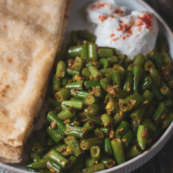 Fansi Nu Shaak | Gujarati Green Beans Saute