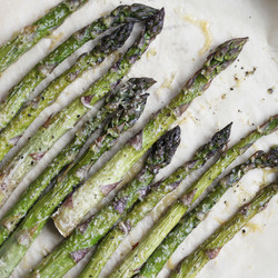 Roasted Asparagus With Parmesan