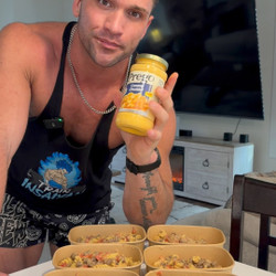 Bulky Cheesy Beefy Burrito Pasta