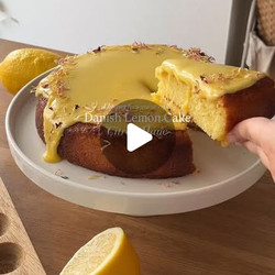 Danish Lemon Cake