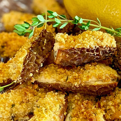 Stuffed Morel Mushrooms