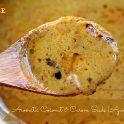 Nivole (aromatic Coconut &amp; Carom Seeds (ajwain) Curry)