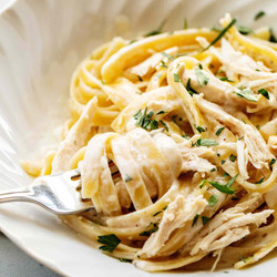 Rotisserie Chicken Alfredo