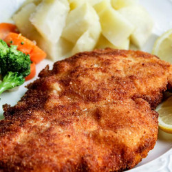 Austrian Schnitzel (with Chicken)