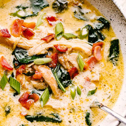 Creamy Crack Chicken Soup