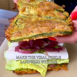 Viral Pickle Sandwich