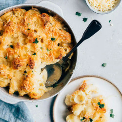 Mac&amp;Cheese met bloemkool