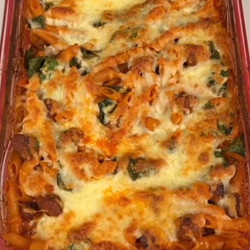 No Boil Pasta bake