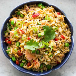 Salmon Fried Rice