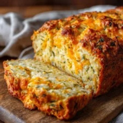 Savory Cheddar &amp; Herb Cottage Cheese Bread