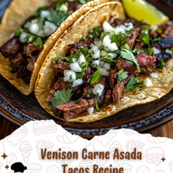 Venison Carne Asada Tacos