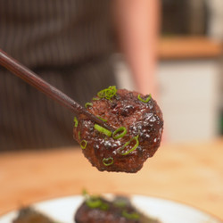 Tteokgalbi (korean Grilled Short Rib Patties — Easy Ground Beef Version)