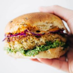 Spicy Cauliflower Burgers