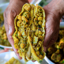 Trinidad Shrimp Roti