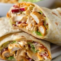 Crunchy Southwest Chicken Wraps