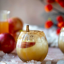 Smoky Apple Cider Mezcal Margarita