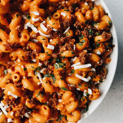 Plant-based Lasagna Hamburger Helper