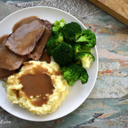 Low Sodium Roast Beef &amp; Gravy