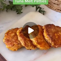 Carnivore Keto Tuna Melt Patties