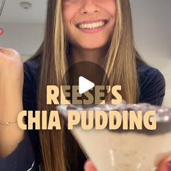 Peanut Butter Chocolate Chia Seed Yogurt Bowl