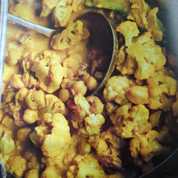 Coconut Cauliflower Korma (Antoni Let's Do Dinner p61)