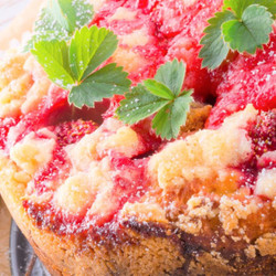 Ekspresowe Mleczne Ciasto Z Truskawkami easy Polish baking
