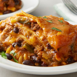 Slow-cooker Beefy Enchilada Stack