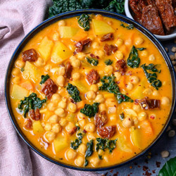 Creamy Tuscan Chickpea Soup