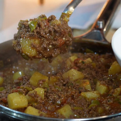Ground Beef Carne Guisada With Potatoes
