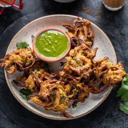 Air Fryer Onion Pakoda