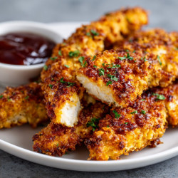 Air Fryer Chicken Tenders With No Breading – Guilt-free & Crunchy