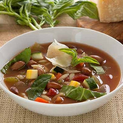 Minestrone With Cranberry Beans