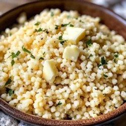 Garlicky Couscous