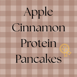 Apple Cinnamon Protein Pancakes Trial 2