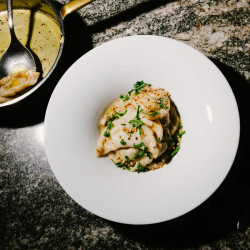 Schlutzkrapfen mit Sauerampfer