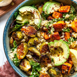 Quinoa And Veggie Power Bowls