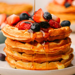 Greek Yogurt Waffles