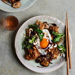 Tamarind Mushroom Instant Noodles