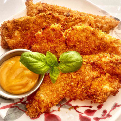 Air Fryer Cornflake Chicken Fingers