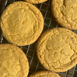 Honey Butter Cornbread Cookies
