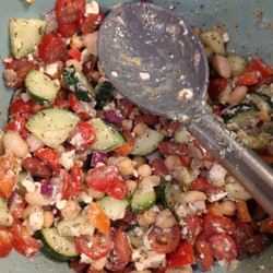 Mediterranean Bean Salad