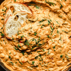 Creamy Sun Dried Tomato Butter Beans Recipe