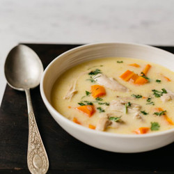 Georgian Chicken Soup (chikhirtma)