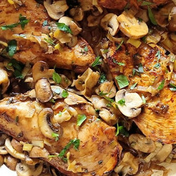 Healthy Chicken Breast With Mushrooms easy must