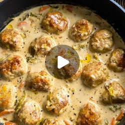 Sage &amp; Onion Chicken Ball Stew easy mains must