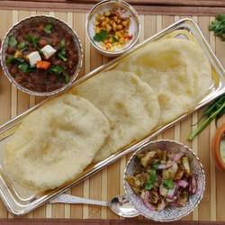 100% Ever-soft Bhathuras &amp; Secret Chole