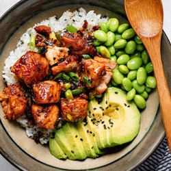 Teriyaki Salmon Bowl