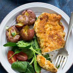 "breaded" Paleo Chicken Cutlets {whole30}