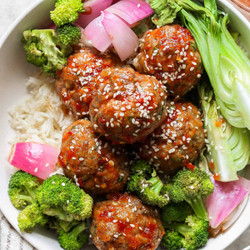 Sweet Chili Garlic Meatballs Recipe